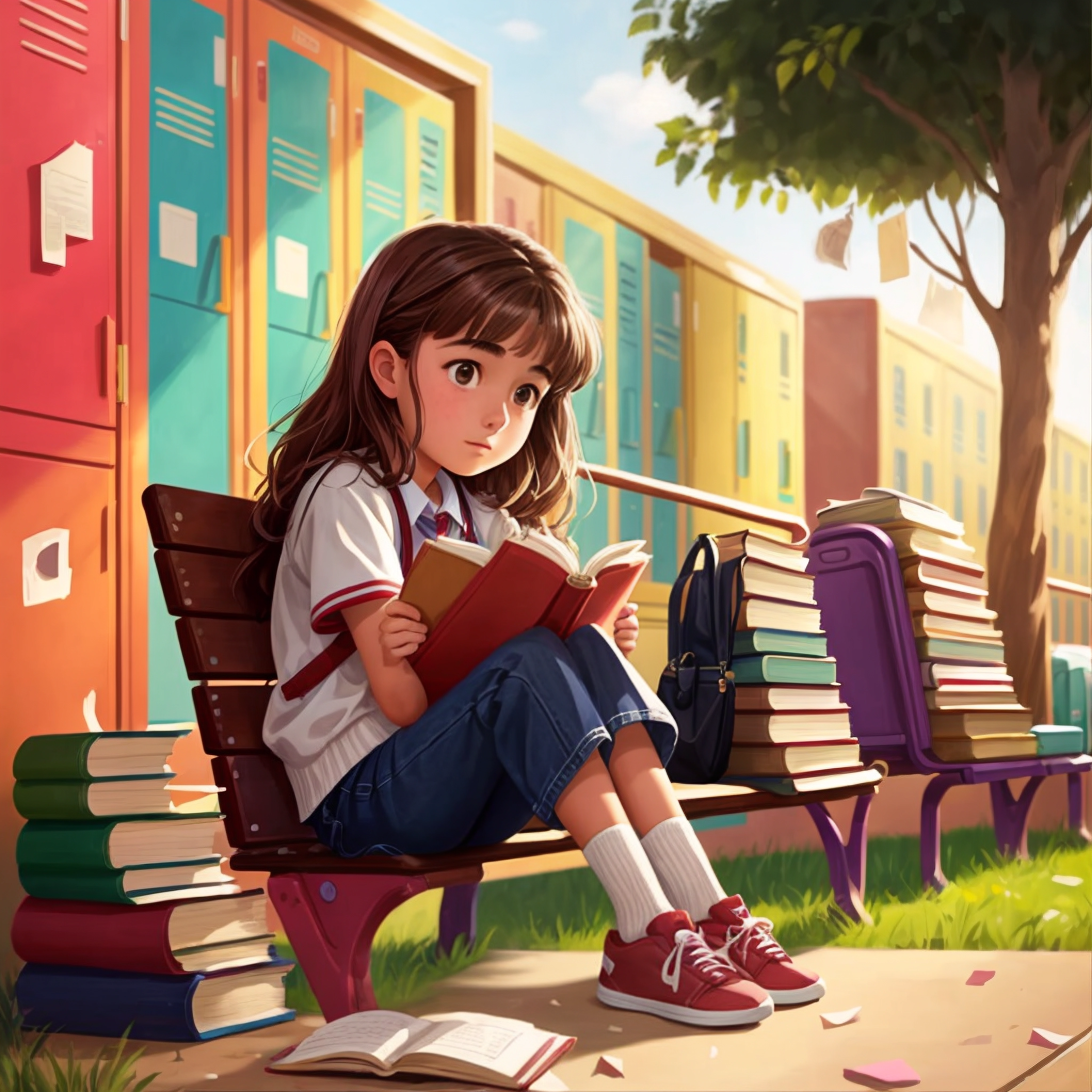 Jane and her magical book